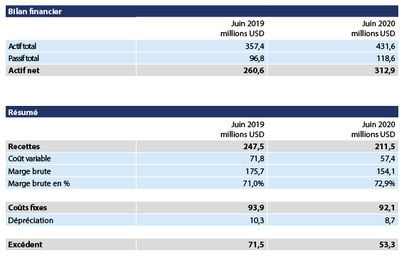 Balance sheet chart