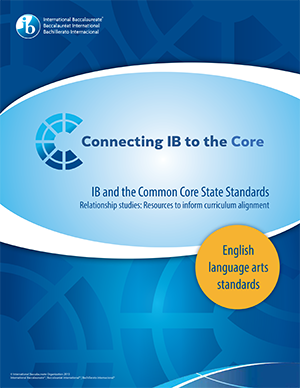 US common core standards English language arts standards