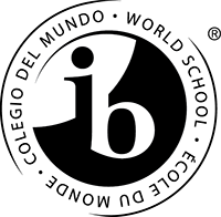 IB world school logo black solid