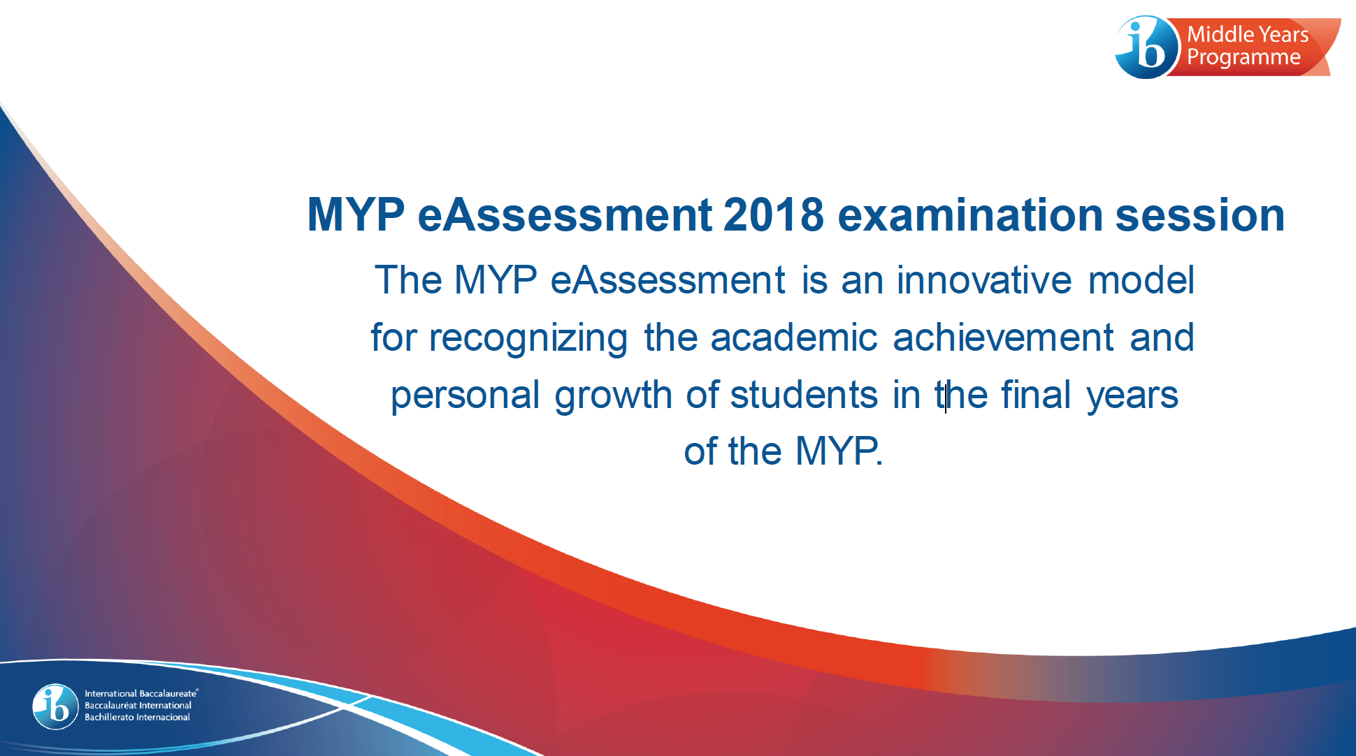 MYP eassessment