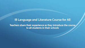 Adoption of DP courses school-wide video