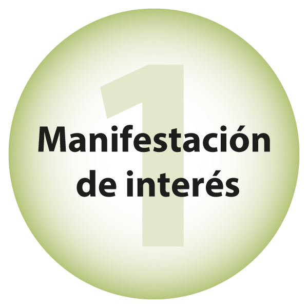 1. Manifestación de interés